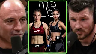 Joe Rogan, Michael bisping  -INSIDE- Zhang weili vs joanna jedrzejczyk UFC 275