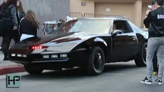David Hasselhoff Back Behind the Wheel of KITT from 'Knight Rider'