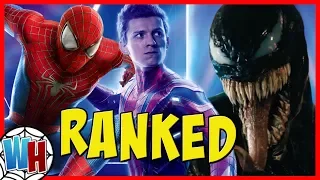 All Spider-Man Movies Ranked From Worst To Best! (Including Venom)