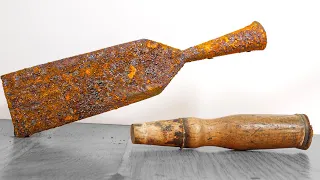 Most Rusted Chisel I've Ever Seen Restoration!