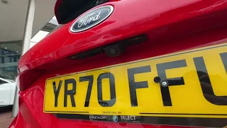 YR70 FFU - Ford Fiesta ST-3 Turbo 1.5 EcoBoost Petrol Manual Race Red