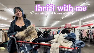 THRIFT WITH ME!! Y2K, hello kitty, vintage corsets & dresses, & more! (+try-on)