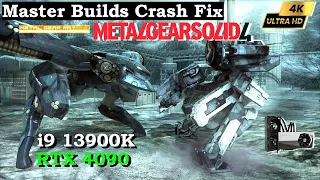 Metal Gear Solid 4  4K Unlock 60FPS Stability & Performance | RPCS3 v0.0.26 | PC Test