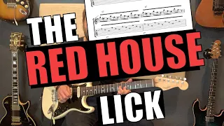 The Jimi Hendrix ‘Red House’ Blues Lick | Guitar Lesson