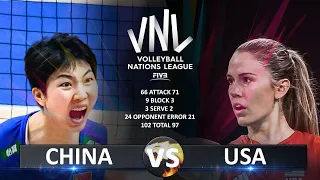 China vs USA | | Women's VNL 2023