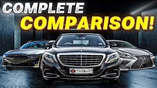 Which Luxury Car Reigns Supreme? 2023 Genesis G90, 2022 Lexus LS500 & 2022 Mercedes-Benz S500