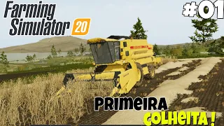 Primeira colheita da série | Farming Simulator 20 | #01