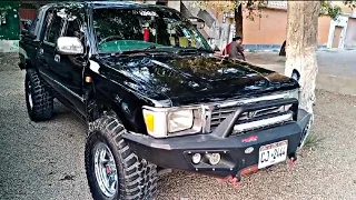 Toyota Hilux Tiger Modified Review / Tough Truck / Street Glow Wah Cantt