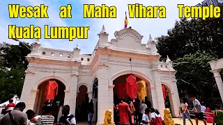 2024 Wesak Day at Maha Vihara Buddhist Temple in Kuala Lumpur