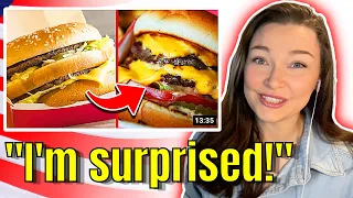 New Zealand Girl Reacts to USA Chain Burger Restaurants Ranked From Worst To Best 👀