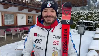 Cyprien Sarrazin remporte la descente de Kitzbühel 2024