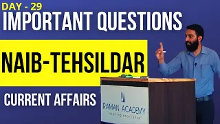 HP NAIB TEHSILDAR Preparation - Current Affairs Important Questions - Part 29