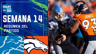 Detroit Lions vs Denver Broncos | Semana 14 2021 NFL Game Highlights