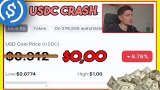 USDC CRASH: CRASH TO $0,00???!!! DO THIS NOW!!!