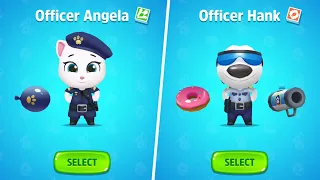 Talking Tom Splash Force - Officer Angela & Officer Hank - New Fun Game Android iOS Gameplay