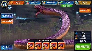 X5 ALL BOSSES LEVEL 60! BEST GLITCH EVER! | Jurassic World: The Game