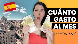 HOW MUCH DO I SPEND A MONTH IN MADRID?? Cost of life | Ceci de Viaje