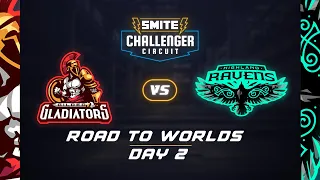 SCC CHAMPIONSHIPS EU: Gilded Gladiators Vs Highland Ravens (Day 2) [Road to Worlds]