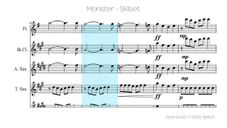 🎶 Monster - Skillet 🎸🎸