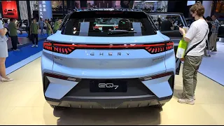 The New 2024 Chery eQ7 EV Walkaround—2023 Guangzhou Motor Show