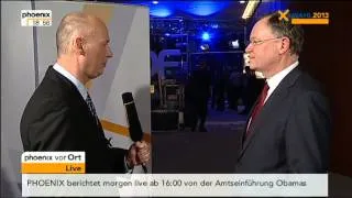 Stephan Weil (SPD) zum Wahlausgang in Niedersachsen - VOR ORT vom 20.01.2013