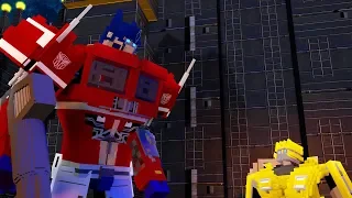 MINECRAFT TRANSFORMERS LATINO Cybertron Bumblebee Movie | Recreación en Minecraft LATINO