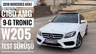 MERCEDES BENZ W205 C180 AMG 9G TRONIC TEST SÜRÜŞÜ 1.6 156 HP (TEST DRIVE)0-100 KM Tüketim-Design