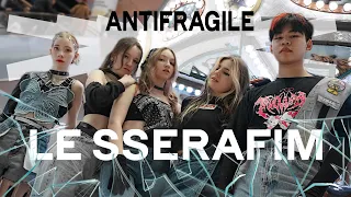 [kpop in public — one take] LE SSERAFIM (르세라핌) 'ANTIFRAGILE' | dance cover by ALIUS