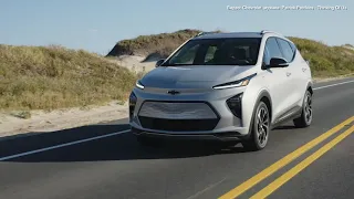 Chevrolet показал на видео новые электромобили Bolt EV и Bolt EUV