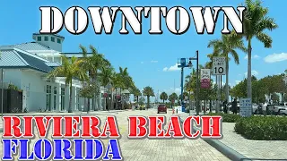 Riviera Beach - Florida - 4K Downtown Drive