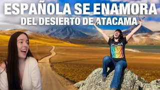 GEMMA TEBAR REACCIONA a ESPAÑOLA VISITA por primera vez el DESIERTO DE ATACAMA