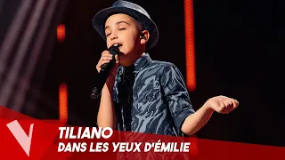 Joe Dassin – 'Les yeux d'Emilie' ● Tiliano | KO | The Voice Belgique