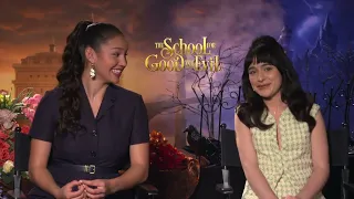 The Never and the Ever!  Meet “The School for Good and Evil’s” Sofia Wylie and Sophia Anne Caruso