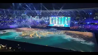 حفل افتتاح الألعاب المتوسطية وهران 2022 كاملا
