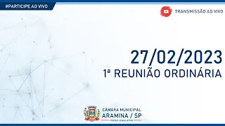 06/05/2024 - 6ª Reunião Ordinária da Câmara Municipal de Aramina, SP - AO VIVO direto do Plenário