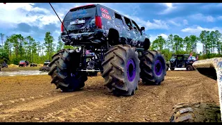 Mega Mud Trucks at the Redneck Yacht Club