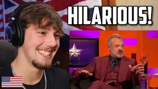 American Tries Not To Laugh With The Graham Norton Show - Part One