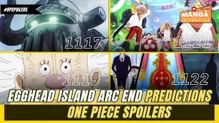 EGGHEAD ISLAND ARC END PREDICTION - ONE PIECE MANGA