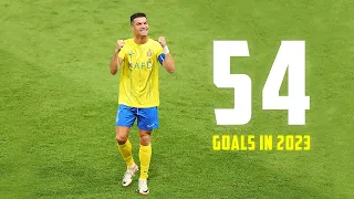 Cristiano Ronaldo ALL 54 GOALS in 2023 w/ Commentary (Top Scorer of the Year)