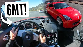 How To Drive A Manual Nissan 350z! *POV*