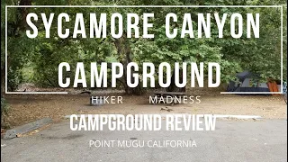 Sycamore Canyon Campground Review Point Mugu California