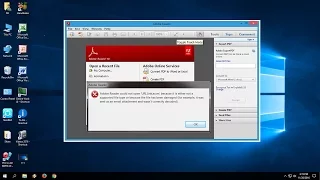 How to Fix PDF Reader Not Working In Windows 10/8.1/7 (Acrobat Reader DC)