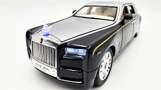 Satisfying Unboxing 1:24 Rolls Royce Phantom Diecast Model