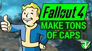 FALLOUT 4: How To Make A TON OF CAPS in Fallout 4! (3000+ Caps Per Hour Using Purifiers)