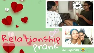 Relationship prank on Boo ❤ || ft. kripurba || #kripurba || #kriti || #apurba || #prank || #youtube