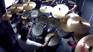 IRON MAIDEN The Trooper Drum Cam MOONCHILD Tribute