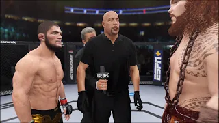 Khabib vs. Fat Thor - EA Sports UFC 4 - Eagle Fights 🦅