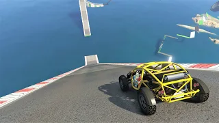 GTA 5 Online - Mini Off-Road Car Parkour - Amazing Mega Ramp 🔥