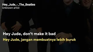 The Beatles Hey Jude Cover with Lyrics Terjemah Indonesia
