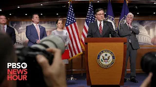 WATCH LIVE: House GOP leaders hold news briefing as new federal budget deadline looms